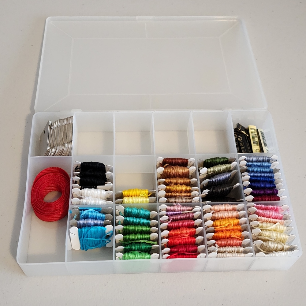 Lot of embroiderly floss